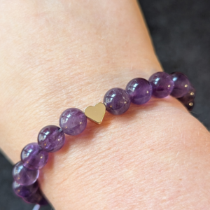 Armband "Kärlek" Ametist #11
